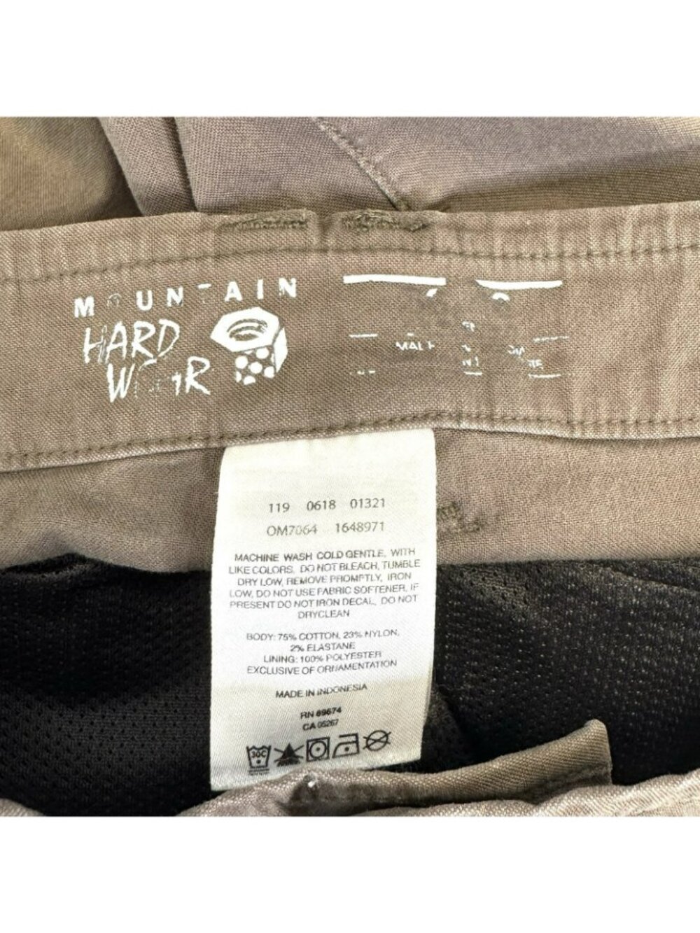 Mountain Hardwear AP Pants Mens 36x30 Stretch Hiking Trail Outdoor Reflective - Picture 6 of 6